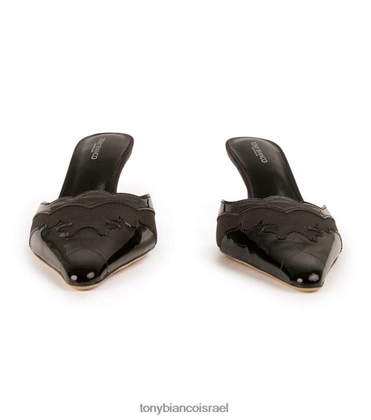 עקבים נמוכים | נשים פטנט שחור/שחור Tony Bianco נעלי עקב של שוגה 8BNR8T235